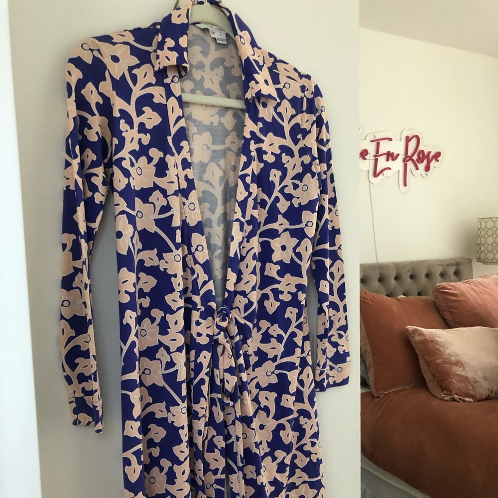 DVF wrap dress